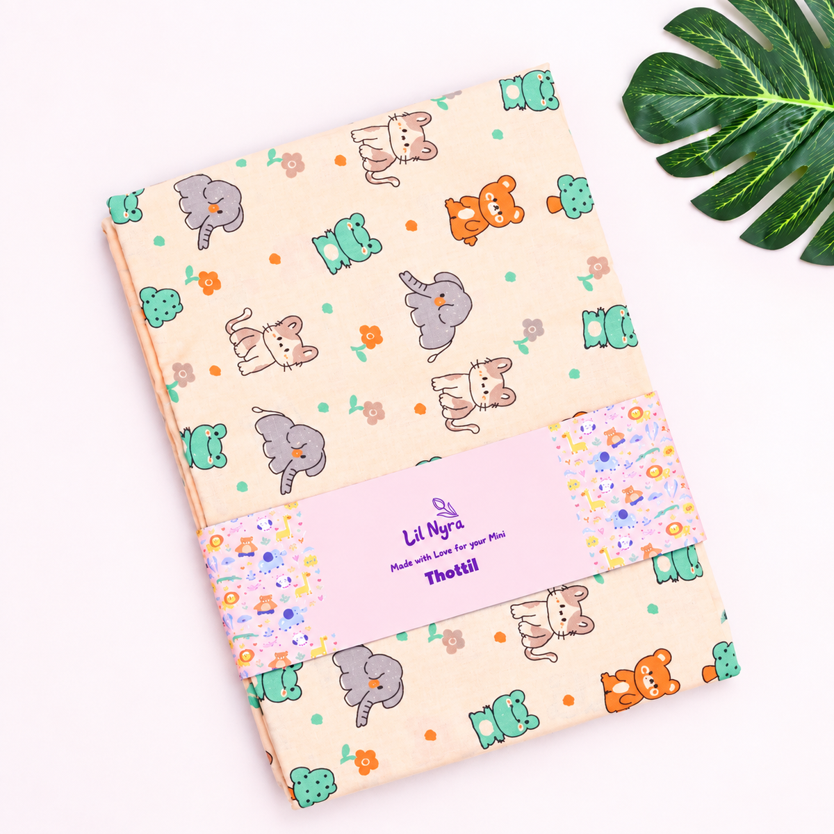 Animal - Cotton Cradle Cloth
