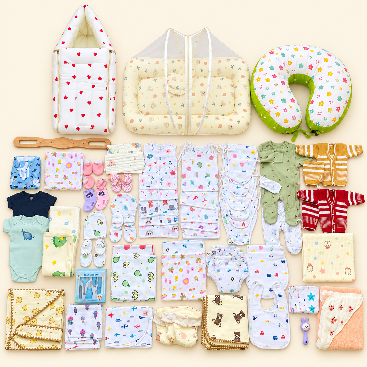 All in one New Born Hospital Kit with 100 Items