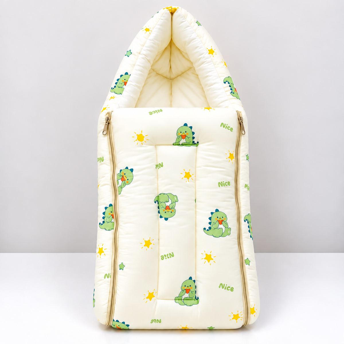Dino - Crinkled Muslin Carry Nest