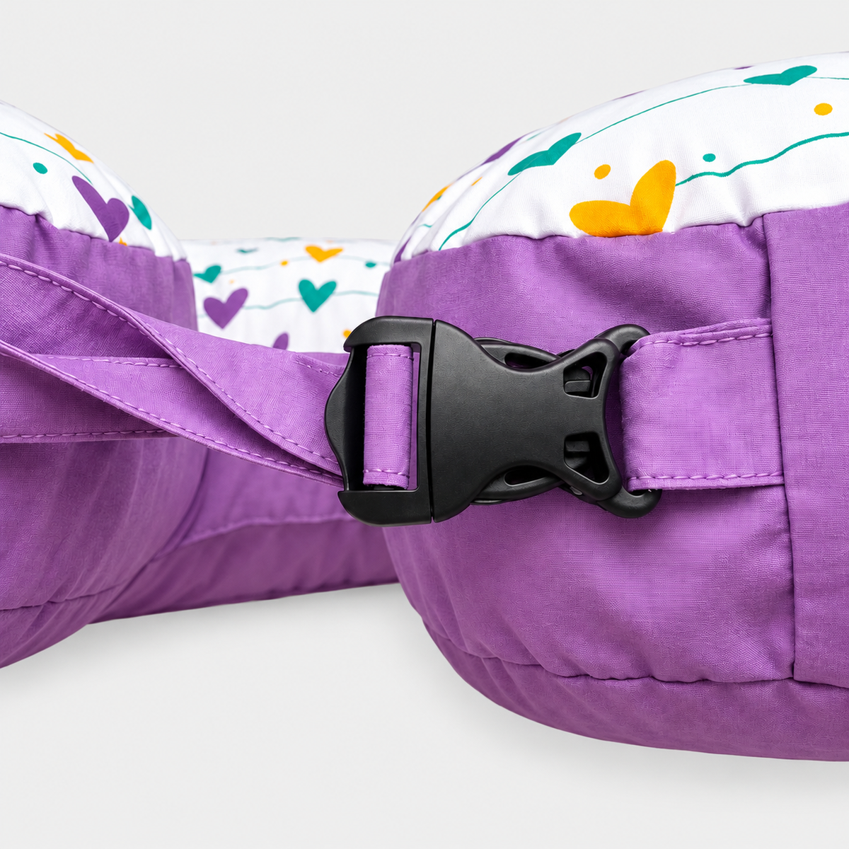 Purple Hearts - Feeding Pillow