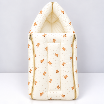 Teddy - Crinkled Muslin Carry Nest