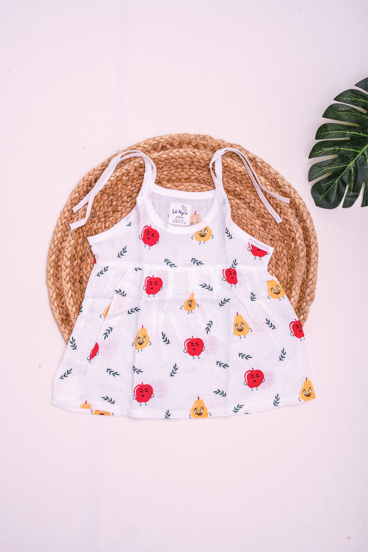 Muslin Knot Frock Pack of 3 (Assorted Prints)