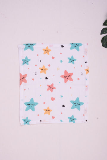 Star  - Muslin Wipes