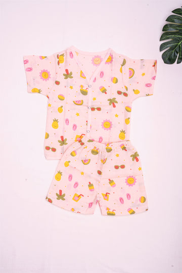 Beach - Half Sleeve Co-Ord Set