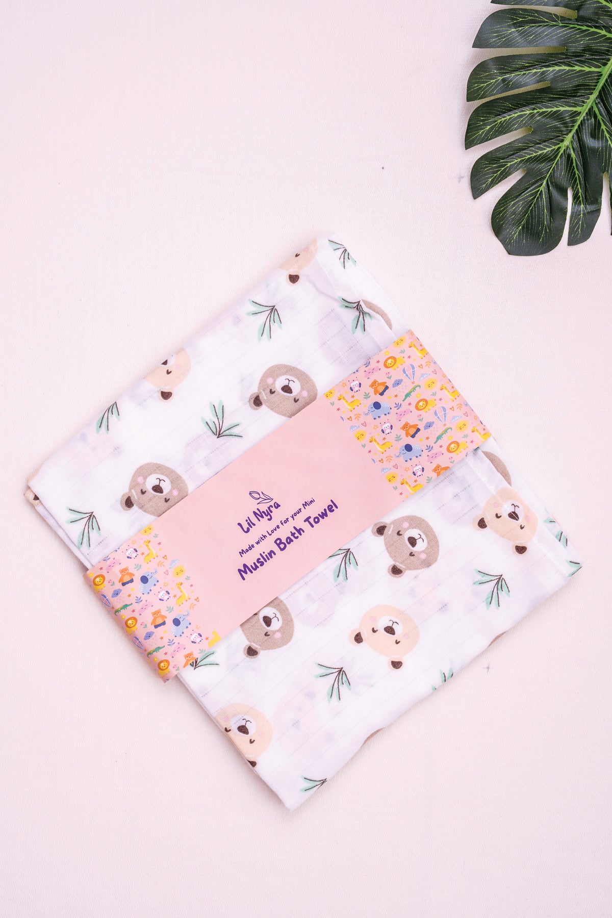 Teddy - Muslin Bath Towel