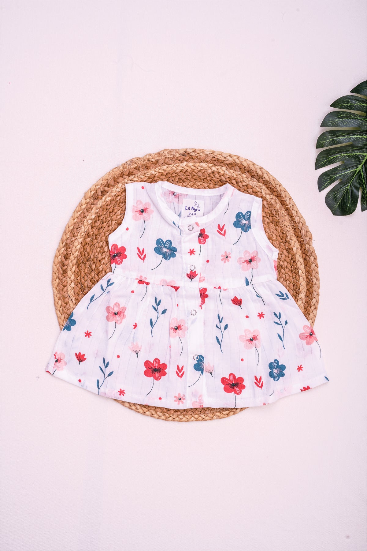 Flower - Muslin Sleeveless Frock