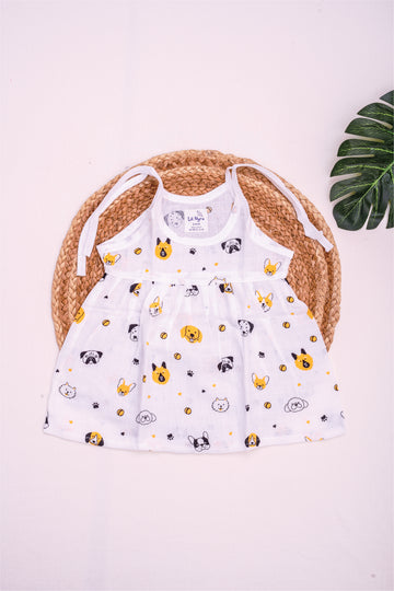 Dog - Muslin Knot Frock
