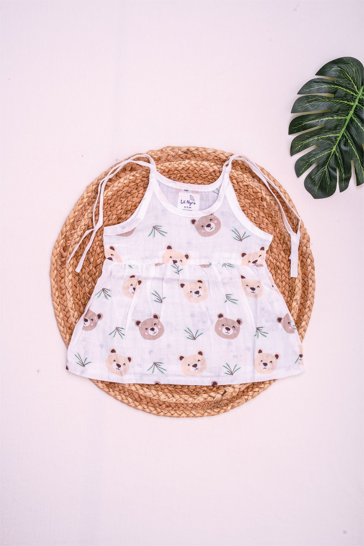 Muslin Knot Frock Pack of 3 (Assorted Prints)