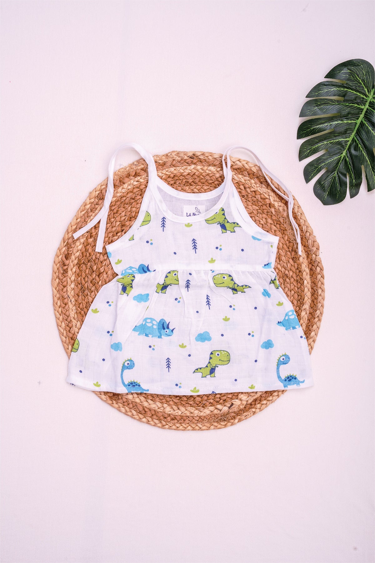 Muslin Knot Frock Pack of 3 (Assorted Prints)
