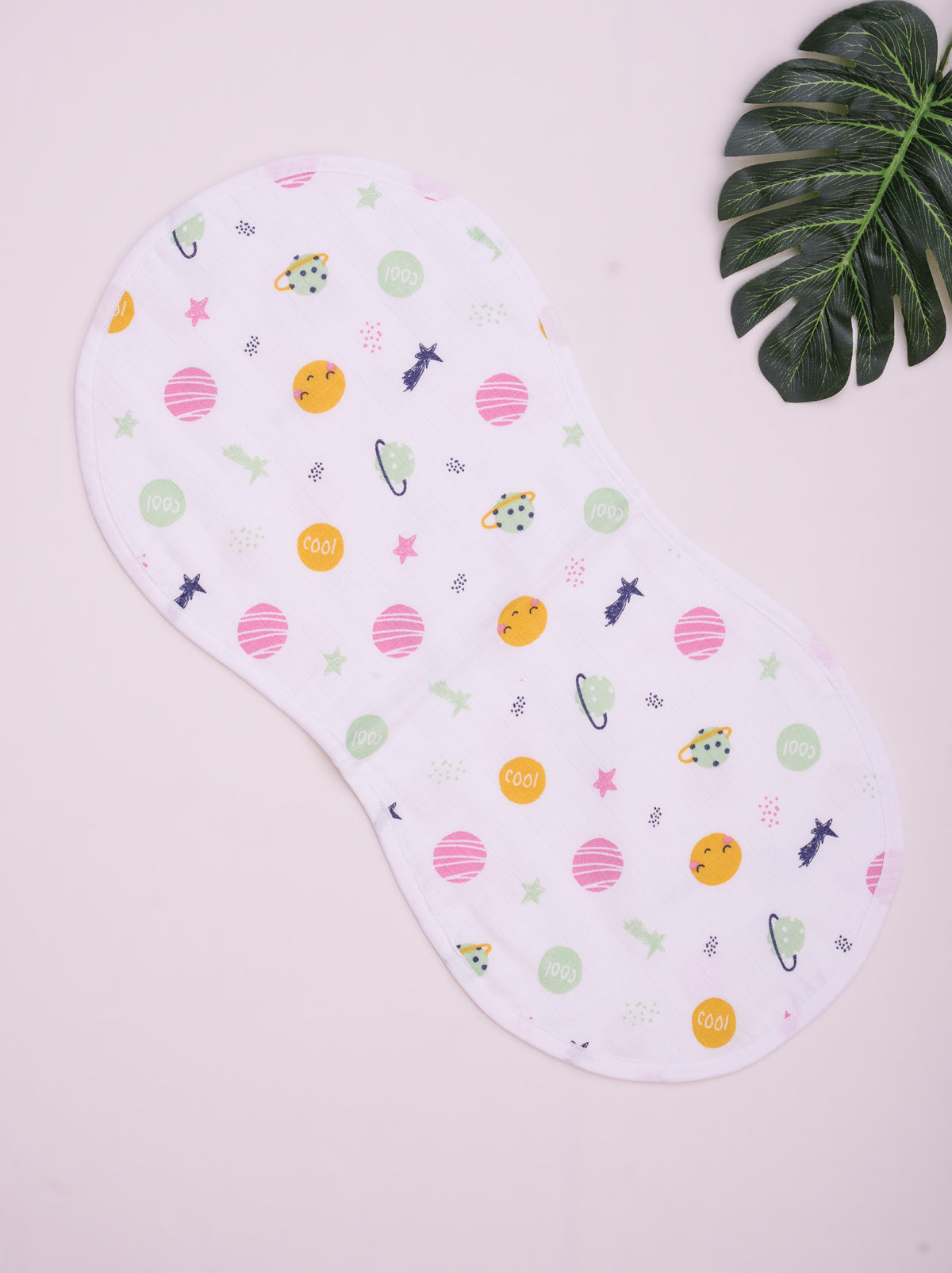 Muslin Burp Cloth Pack of 2 (Assorted Prints)