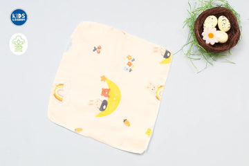 Muslin Wash Cloth Rainbow